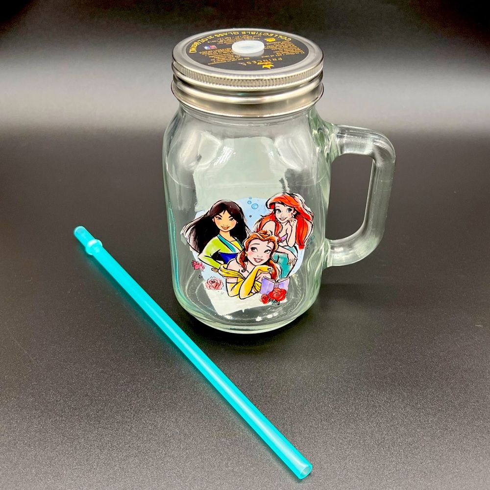 Disney Princess 21oz Collectible Glass Mug
